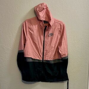 Nike ☑️ Women's Multi Colour windbreaker Hooded Jacket